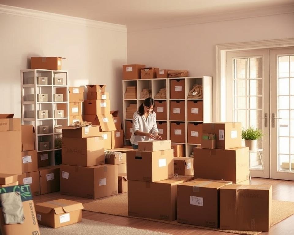 como organizar mudanza